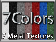 Zoy Texture [ Metal Texture 16 ] Seamless - 7 Colors