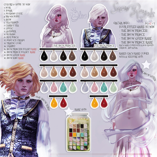 .Olive. the Snow Prince Hair - J Rabbit