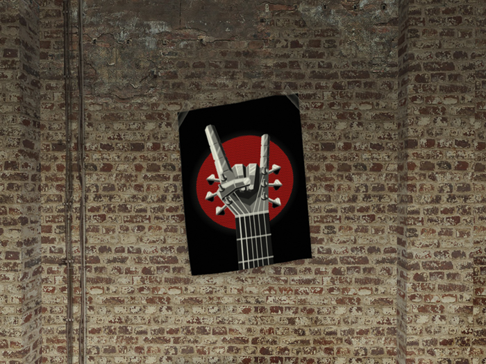 [BOY] TAPED POSTER - HEAVY METAL