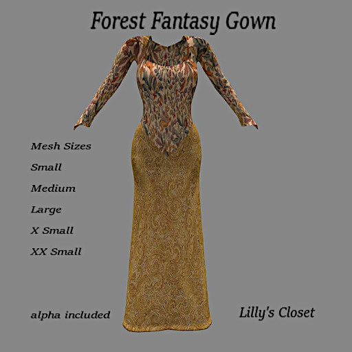 Forest Fantasy Gown