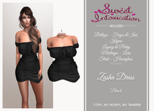 ::Sweet Intoxication:: Zasha Dress - Black