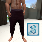 Sweat pants Burgundy Signature