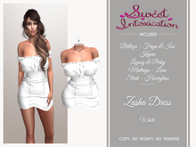 ::Sweet Intoxication:: Zasha Dress - White