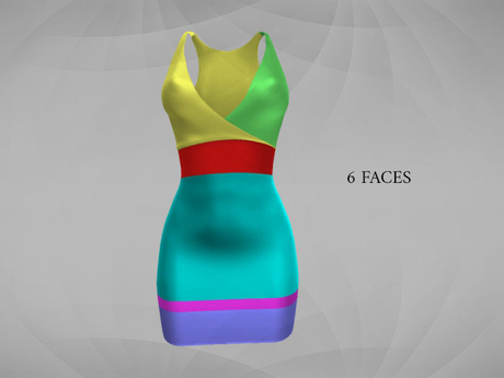 Second Life Marketplace - LS DESIGNS [SET 0004] DRESS FULL PERM