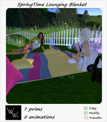 W. Winx- SpringTime Lounging Blanket