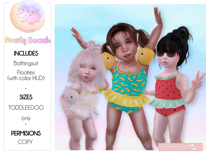 Sleepy Sheep. Fruity Beach FATPACK 