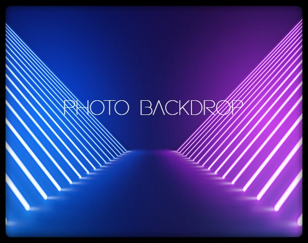 [AE] Photo Backdrop - Neon 5