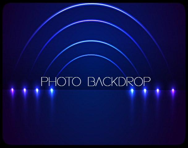 [AE] Photo Backdrop - Neon 8