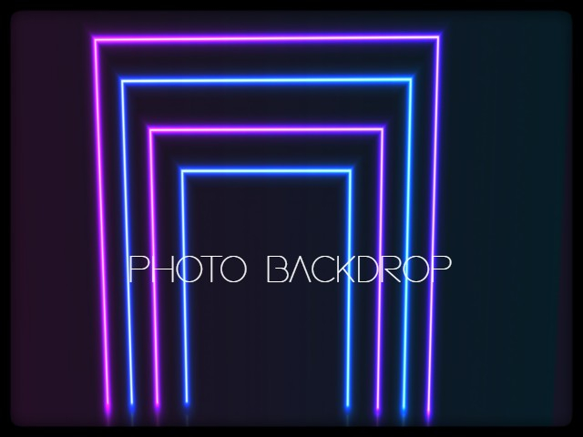 [AE] Photo Backdrop - Neon 6