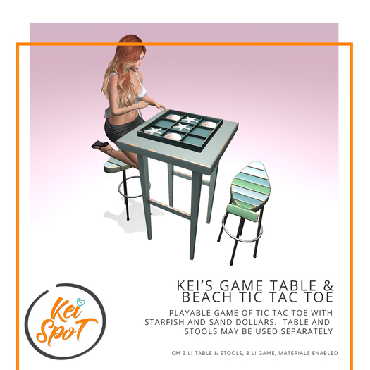 Kei's Game Table