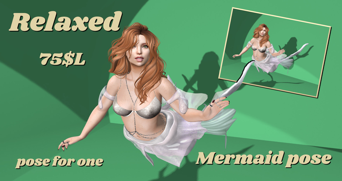 Relaxed - Mermaid Pose