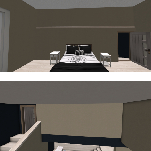 Upper Window Blockout Wall for "Windlass" model Houseboat