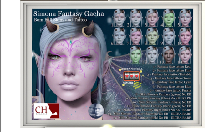13 - *CH* Simona Fantasy (daemon) No EB- ULTRA RARE