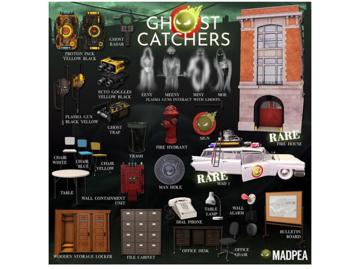 MadPea Ghost Catchers - Sign