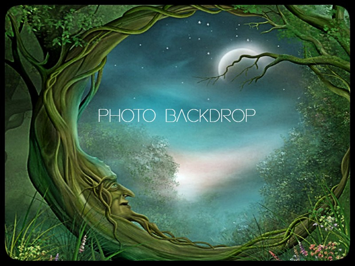 [AE] Photo Backdrop - Enchanted Forest 12 SALE