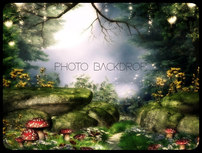 [AE] Photo Backdrop - Enchanted Forest 18