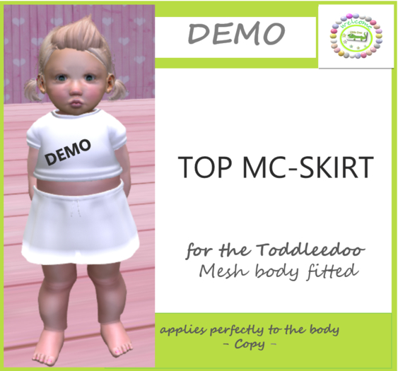 DEMO TOP MC SKIRT TD***Little Croc***