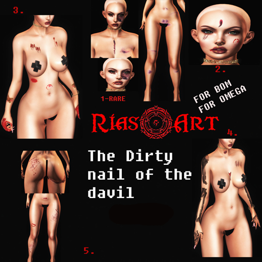 [RiasArt]-2-THE DIRTY NAIL OF THE DEVIL-bom/omega