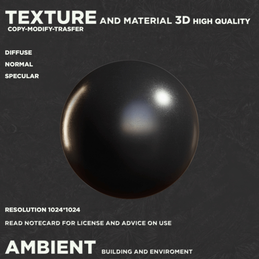 METAL PAINTED BLACK