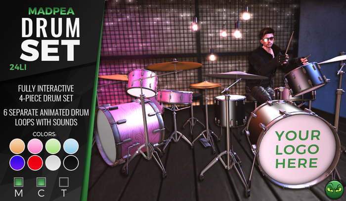 MadPea Drum Set