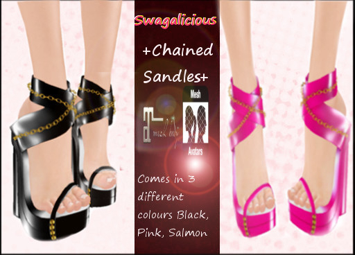 {Swagalicious}Chained Sandles