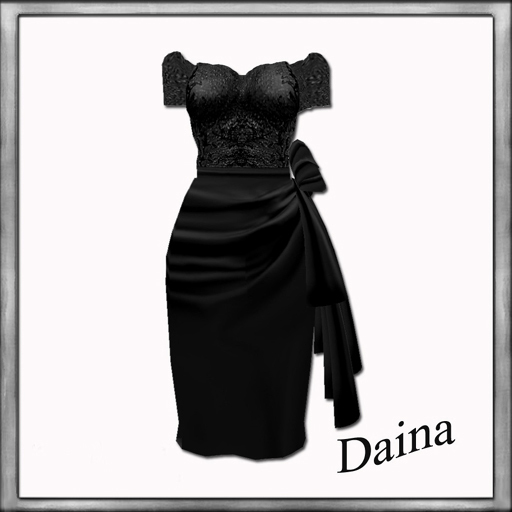 ~Ivalde~Daina black dress