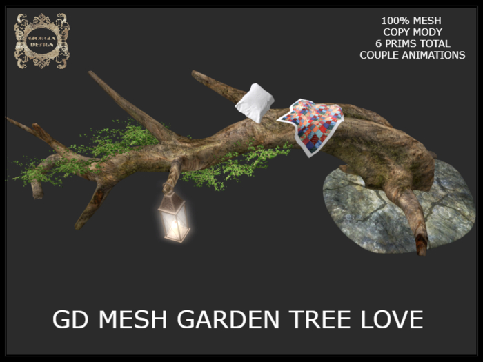 GD MESH GARDEN TREE LOVE