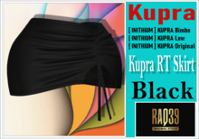 [R39] Kupra RT Skirt Black