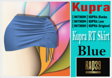[R39] Kupra RT Skirt Blue
