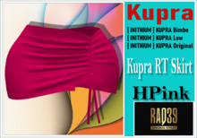 [R39] Kupra RT Skirt HPink