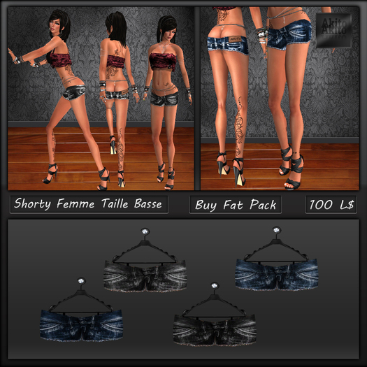 AKITO - Fat Pack Shorty taille Basse