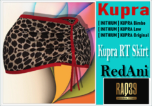[R39] Kupra RT Skirt RedAni