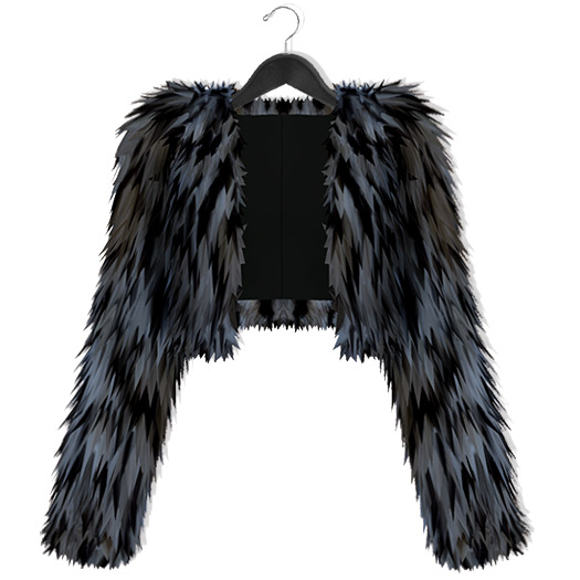 Mimikri - Chichi Fur Jacket denim