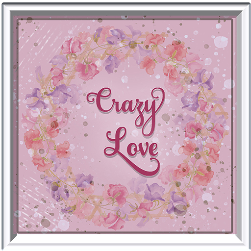 Callipepper- Sq- Crazy Love-  Pink