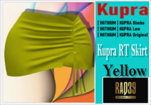 [R39] Kupra RT Skirt Yellow
