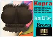 [R39] Kupra RT Top Brown