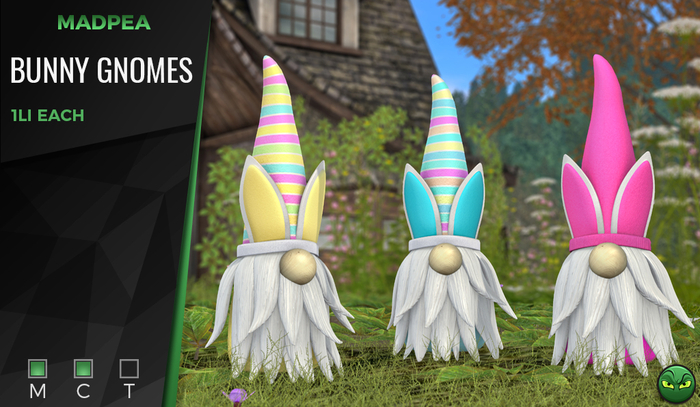 MadPea Bunny Gnomes