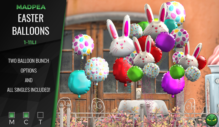 MadPea Easter Balloons
