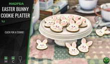 MadPea Easter Bunny Cookie Platter