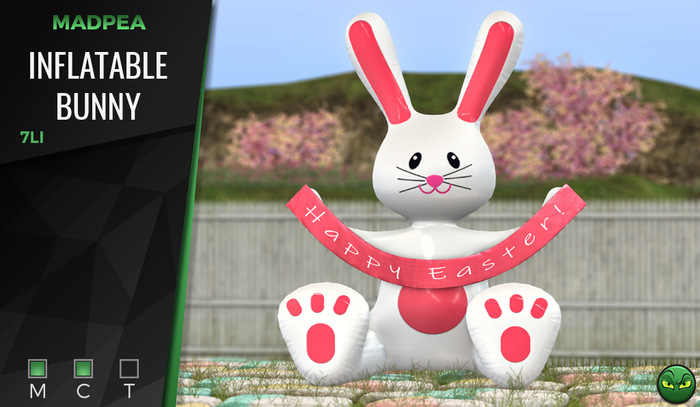 MadPea Inflatable Bunny