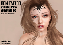 // KOALA STORE // BOM TATTOO - Frontal mark -