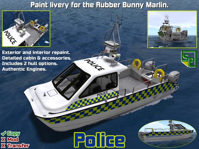Marlin Paint Applier - Police