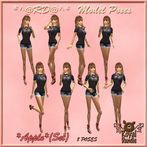 ^@RD@^ Pose *Apple* (set)