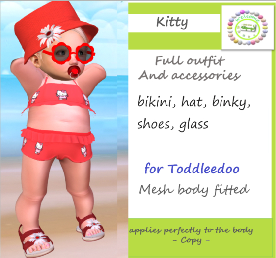 BIKINI KITTY TD***Little Croc***