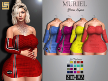 [LS] DRESS MURIEL INITHIUM  KUPRA