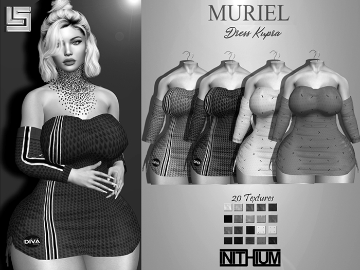 [LS] DRESS MURIEL INITHIUM  KUPRA  DEMO