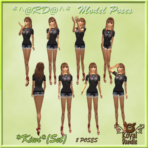 ^@RD@^ Pose *Kiwi* (set)