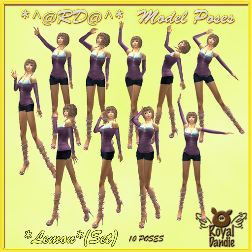 ^@RD@^ Pose *Lemon* (set)