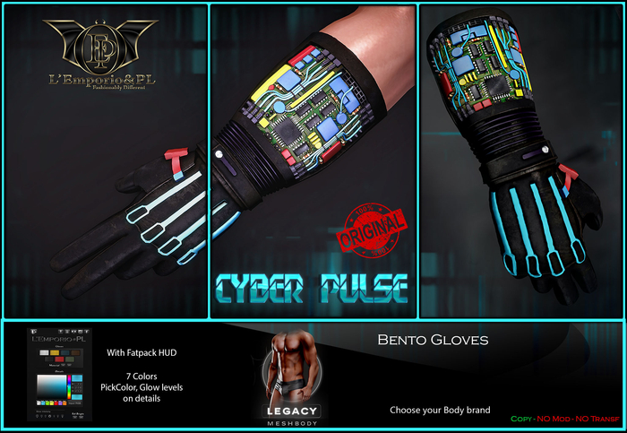 L'Emporio&PL::*Cyber Pulse *::-Gloves-[LEGACY]/Athletic -Bento-
