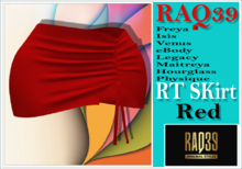 [R39] RT Skirt-Red